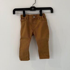 H&M baby boy cotton pants in brown size 6-9m